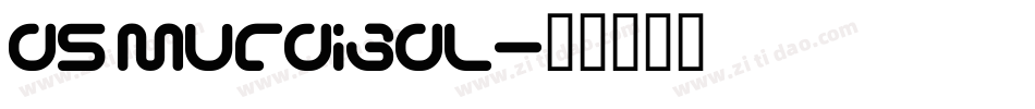 DS Mufdi3DL字体转换
